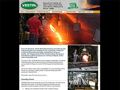 Vestal Mfg. Products